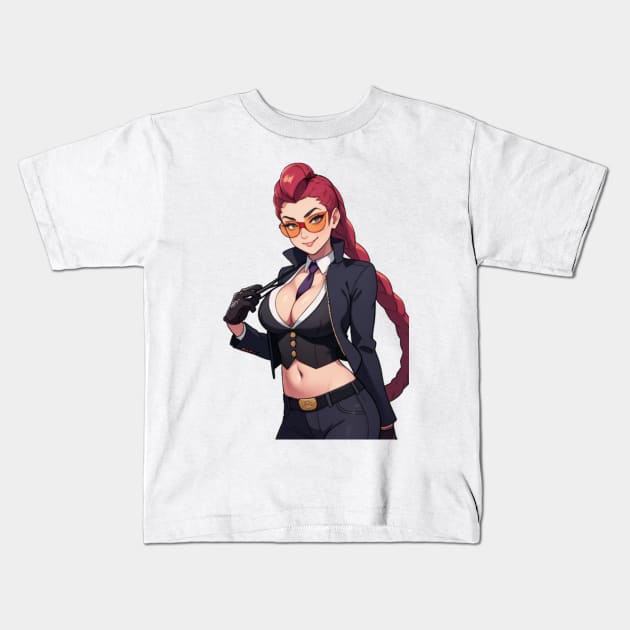 C Viper Kids T-Shirt by mindworldz